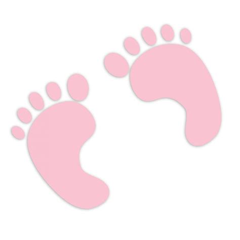 Baby Footprints Pink Clipart Free Stock Photo Rosa Bebê Rosas Pegada