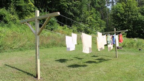 How To Make Build A Clothesline Jon Peters Art And Home Invest In