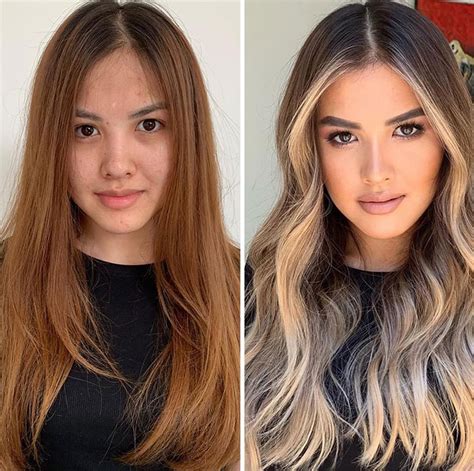 100 Photos Show How People Look Before And After Their Hair Transformation