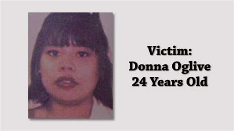 Cold Case File Homicide 8 For 1998 Donna Oglive Youtube