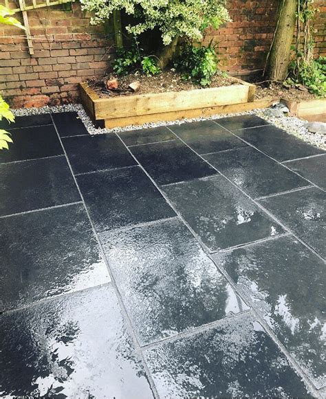 Kotah Black Limestone 600x900 Paving Slabs And Patio Stones Nustone