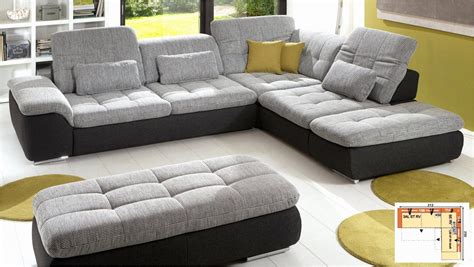 Sofas & couches mit schlaffunktion online kaufen bei cnouch.de: Wohnlandschaft U Form Mit Schlaffunktion Frisch Big Sofa ...