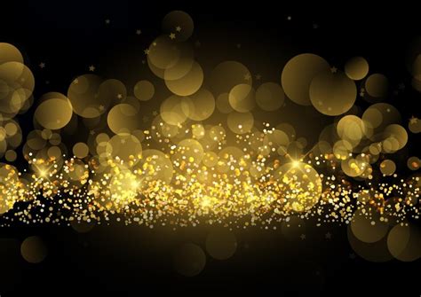 Premium Vector Glittery Gold Sparkle Background