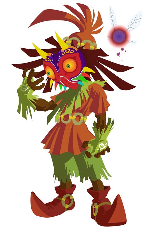 Skull Kid Vector Legend Of Zelda Majoras Mask By Firedragonmatty On