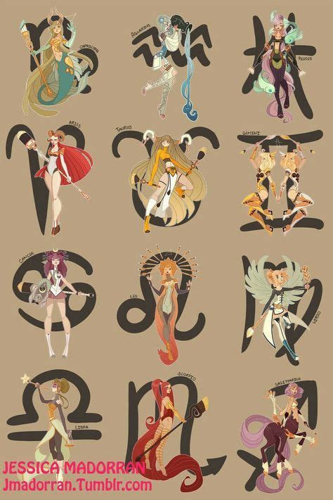 Anime Art Girl Zodiac Signs 63 Best Ideas Anime Zodiac Zodiac Art