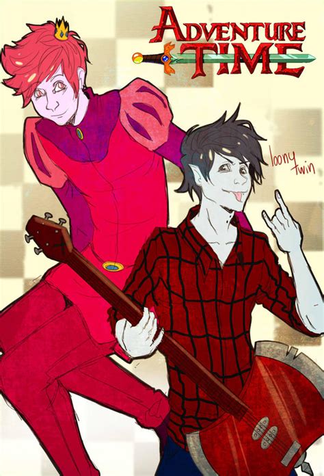 Prince Gumball And Marshall Lee By Loonytwin On Deviantart