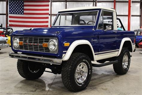 1977 Ford Bronco Half Cab For Sale 75968 Mcg