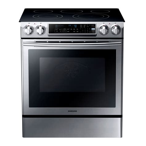 Samsung Ne58f9500ss 30 Slide In Electric Range Stainless Steel