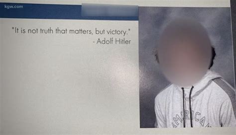 High School Apologizes For Inappropriate Hitler Quote Published In