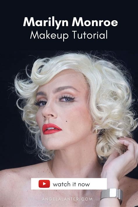 Get The Iconic Marilyn Monroe Look Old Hollywood Glamour Tutorial