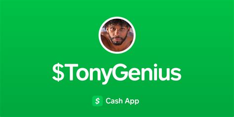 pay tonygenius on cash app