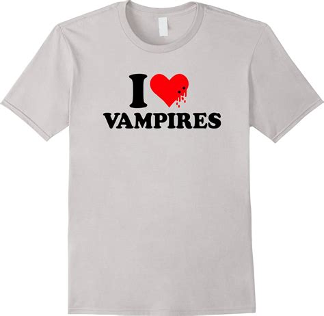 I Love Vampires T Shirt Clothing