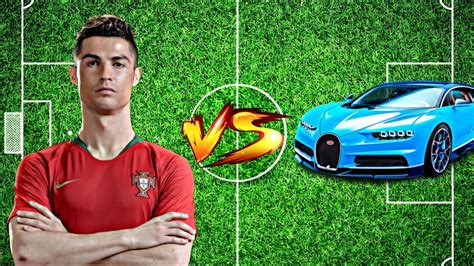Ronaldo Vs Bugatti Fight Football Youtube