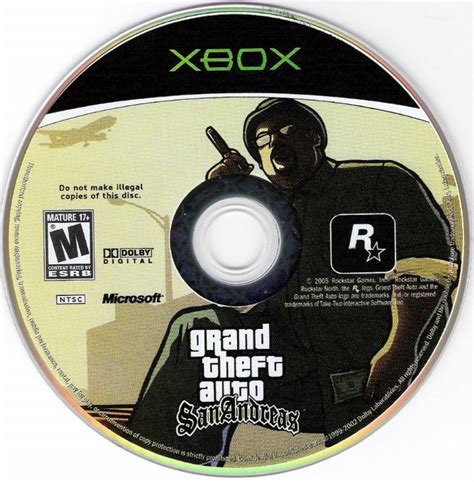 Grand Theft Auto San Andreas Ntsc Xbox Cd Xbox Covers Cover Century