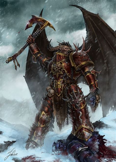 Demons Of Warhammer 40k Art Warhammer 40k Warhammer 40k Art