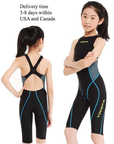 Yingfa 953 2 Full Knee Swimsuit One Piece Swimsuit For Racing And Training Ebay