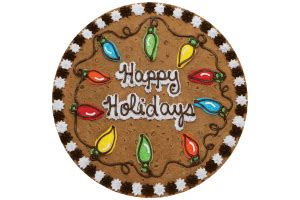Cookie Cakes | Great American Cookies | Christmas cookie cake, Cookie cake decorations, Cookie ...