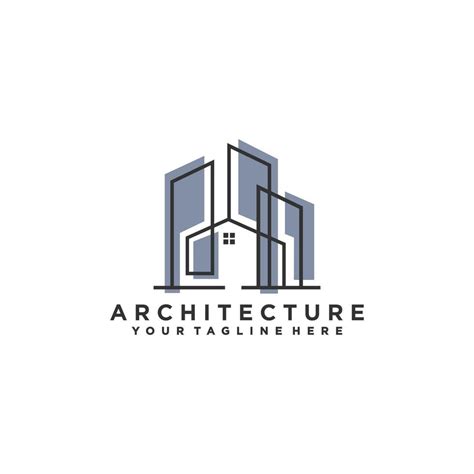 Architecture Logo Design Vector Construction Company Brand Design
