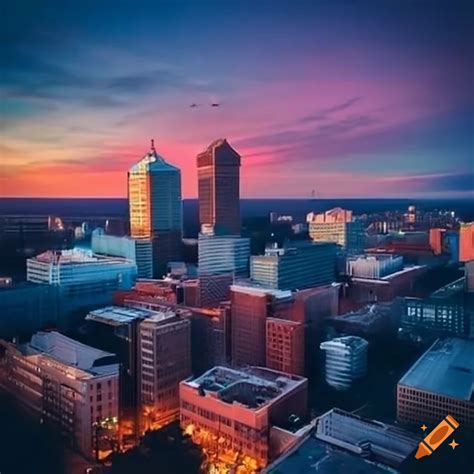 Cityscape Of Birmingham Alabama