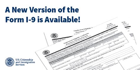 USCIS Releases New Version Of Form I For Employment Eligibility