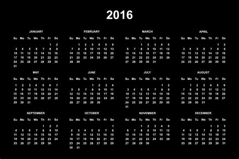 2016 Calendar Free Stock Photo Public Domain Pictures