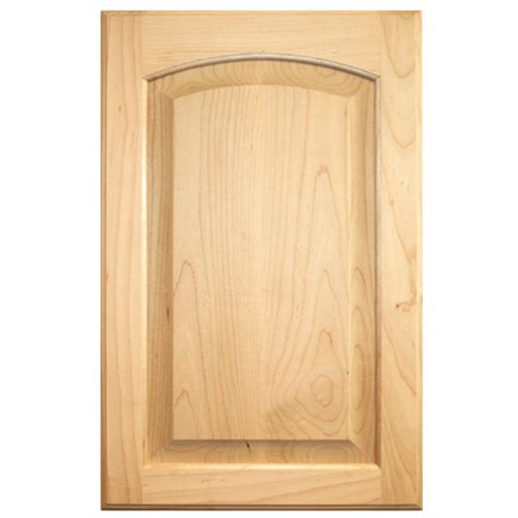 Unfinished Cabinet Door Raised Panel With Arch Oak