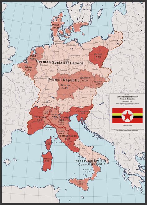 The Union Of Central European Socialist Council Republics 2030 R