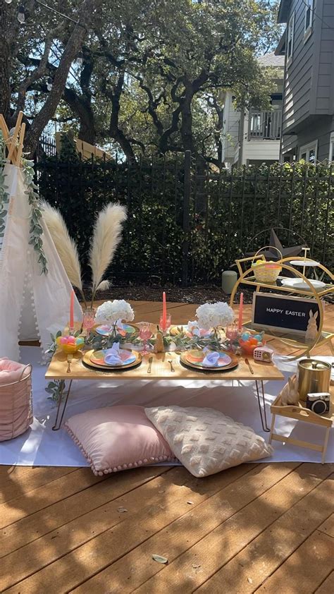 Luxury Picnic Setup For Easter In Austin Texas How To Video