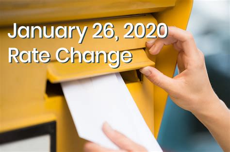 Usps® Rate Change Effective January 26 2020 Innovative Office Systems