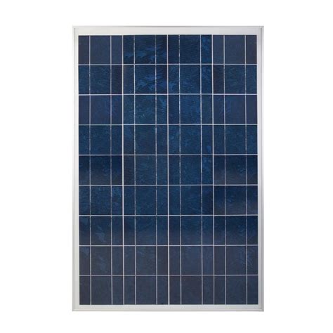 Coleman 100 Watt 12 Volt Crystalline Solar Panel 38100 The Home Depot
