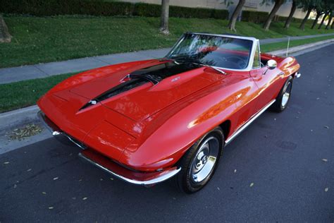 1967 Chevrolet Corvette 427390hp V8 Roadster Stock 563 For Sale Near