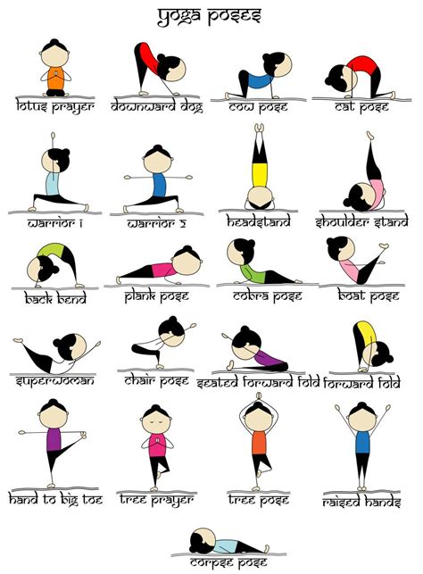 Print off this free printable today! Yoga Poses Hand Towel (Personalized) | Potty Training ...