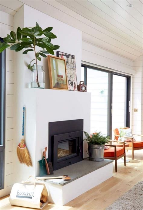 42 Beautiful Scandinavian Fireplace For Your Home Decor