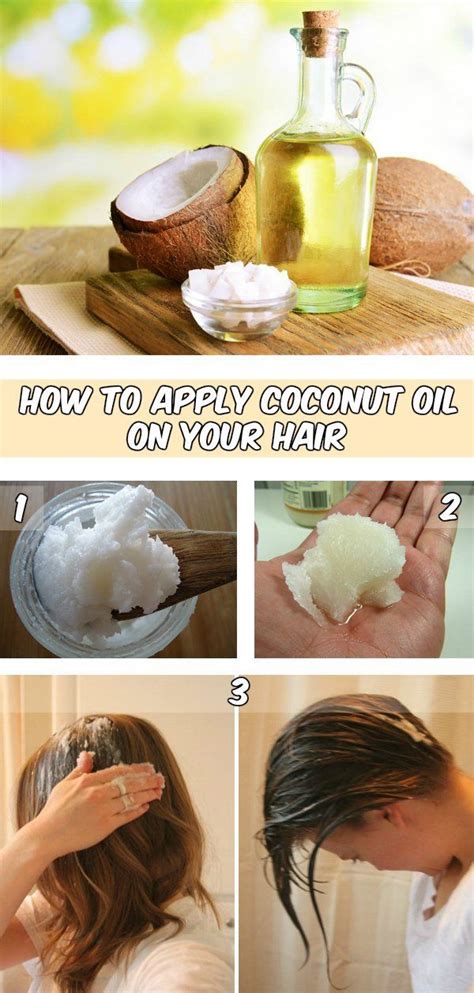 How To Apply Coconut Oil On Your Hair We Love Beauty Apply Coconut
