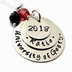 Personalized Graduation Necklace College Necklace Class of | Etsy