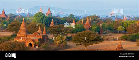 Bagan Pagan Myanmar Burma Asia Stock Photo Alamy