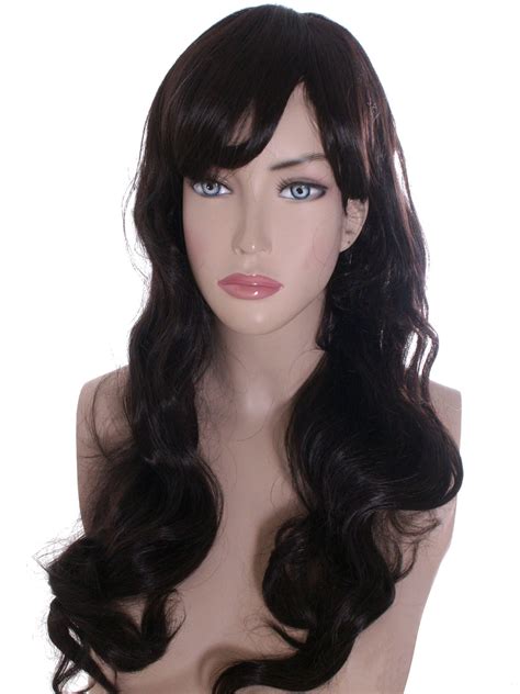 halloween women s sexy big curly wavy cosplay costume wigs long full hair wig