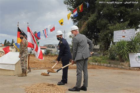 Laying The Cornerstone For The Rebuilding Of Beirut Naval Base