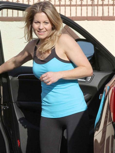 Candace Cameron Bure In Tights At Dwts Rehearsal Part 2