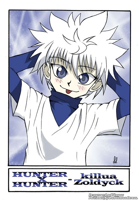 Hunterxhunter Killua Zoldyck Sixfanartschallenge By Lawwidmann On