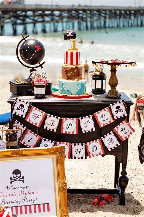 Spectacular Pirate Party On The Beach Hostess With The Mostess®