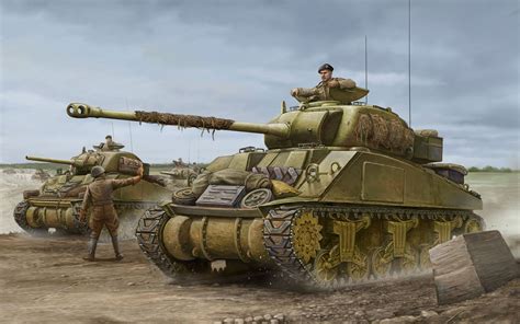 Art Tank Sherman Firefly Sherman Firefly Firefly Tanks British Army