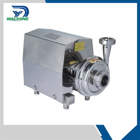 Stainless Steel Ss304 Sanitary Milk Centrifugal Pump With Open Impeller China Milk Centrifugal