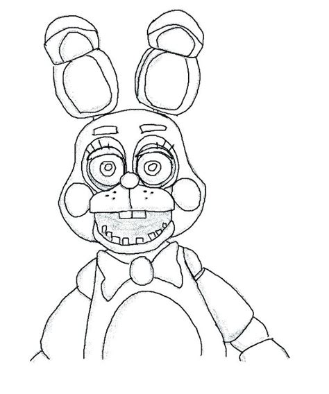 Bonnie Coloring Pages At Getdrawings Free Download