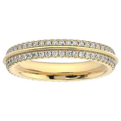 18k Rose Gold Allier Diamond Eternity Ring 12 Ct Tw For Sale Free