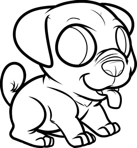 Little Dog Puppy To Pet Coloring Page Download And Print