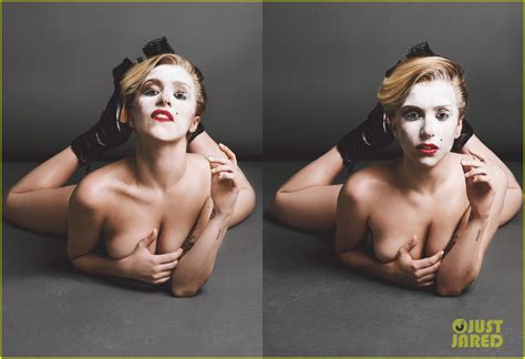 Lady Gaga Final Nude V Magazine Images Photo Lady Gaga Magazine Naked Nude
