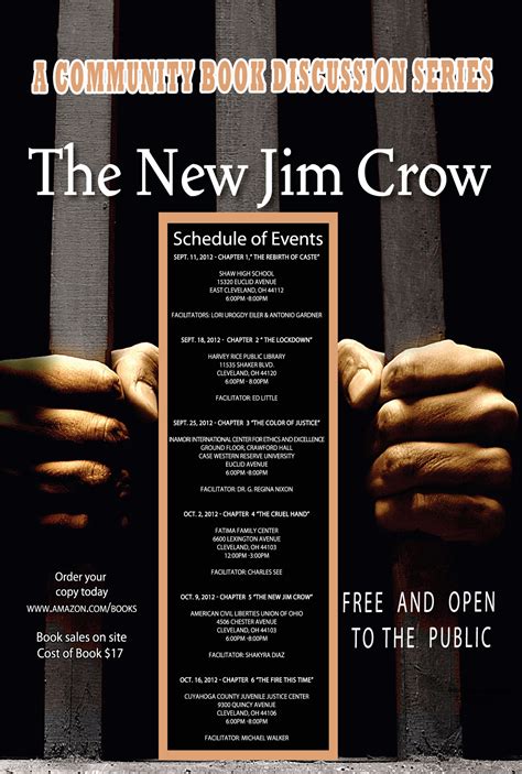 The New Jim Crow Authors Talk Tops Off Citywide Discussions About The Book