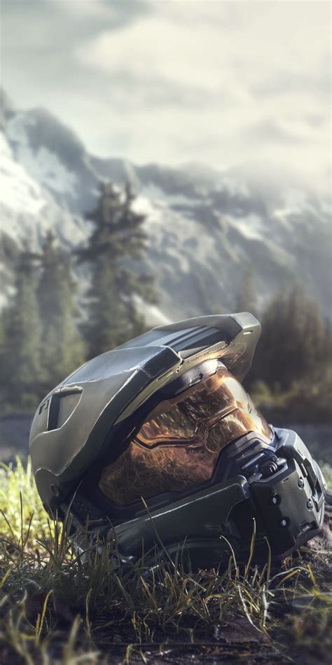 1080x2160 Master Chief Halo 4 Helmet One Plus 5thonor 7x