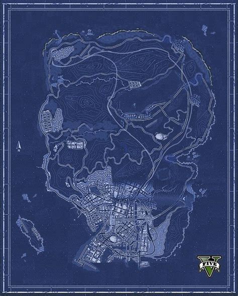 Grand Theft Auto V Fans Piece Together Los Santos Map Updated Mp1st